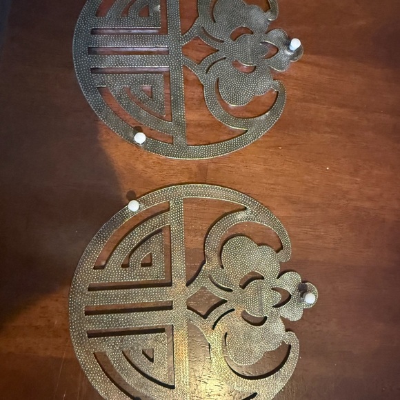 Birks Primrose LOTUS Silver Plated Trivet - Picture 2 of 5